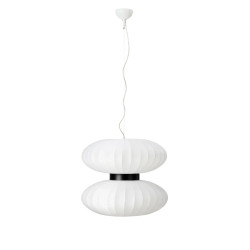 Lampa wisząca z abażurami, podwójna 108113 DABURU 2L Biały Markslojd