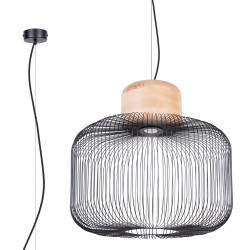NOWOŚĆ Lampa wisząca GABBIA 55SL.1848 Sollux