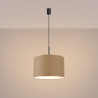 NOWOŚĆ Lampa wisząca NEVIA taupeSL.1849 Sollux