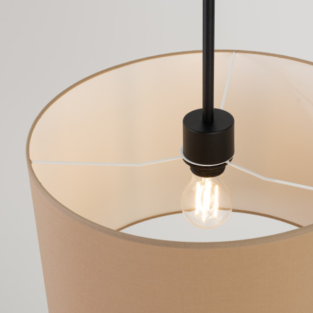 NOWOŚĆ Lampa wisząca NEVIA taupeSL.1849 Sollux