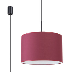 NOWOŚĆ Lampa wisząca NEVIA burgundSL.1852 Sollux