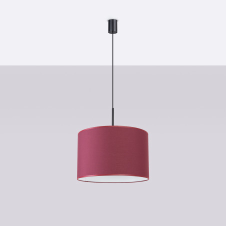 NOWOŚĆ Lampa wisząca NEVIA burgundSL.1852 Sollux