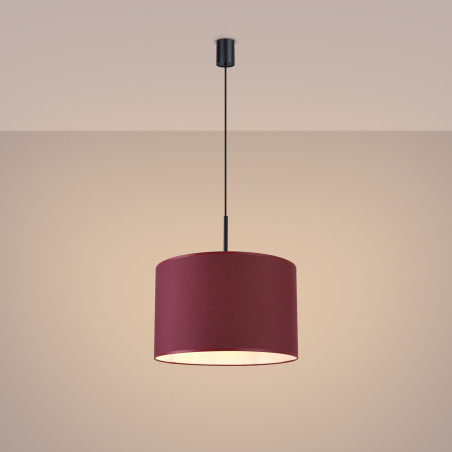 NOWOŚĆ Lampa wisząca NEVIA burgundSL.1852 Sollux