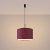 NOWOŚĆ Lampa wisząca NEVIA burgundSL.1852 Sollux