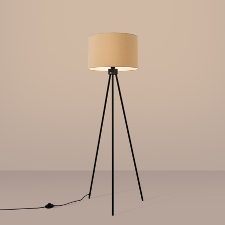 NOWOŚĆ Lampa podłogowa NEVIA taupeSL.1853 Sollux
