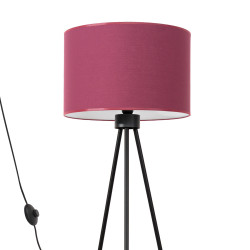 NOWOŚĆ Lampa podłogowa NEVIA burgundSL.1856 Sollux
