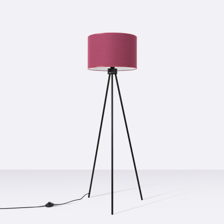 NOWOŚĆ Lampa podłogowa NEVIA burgundSL.1856 Sollux