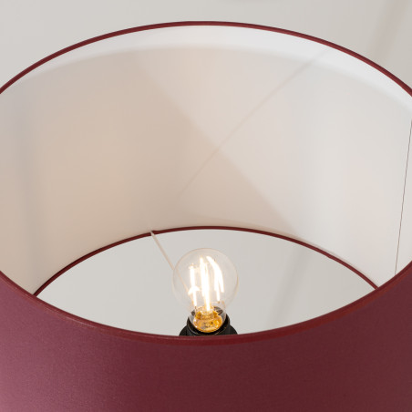 NOWOŚĆ Lampa podłogowa NEVIA burgundSL.1856 Sollux