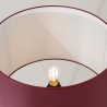 NOWOŚĆ Lampa podłogowa NEVIA burgundSL.1856 Sollux