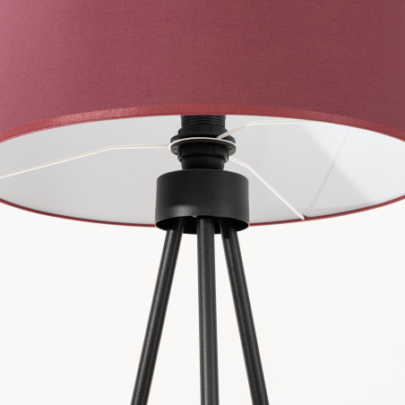 NOWOŚĆ Lampa podłogowa NEVIA burgundSL.1856 Sollux