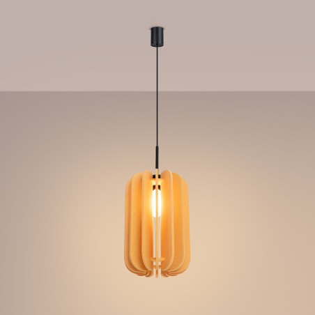 NOWOŚĆ Lampa wisząca MULA 27 żółtaSL.1858 Sollux