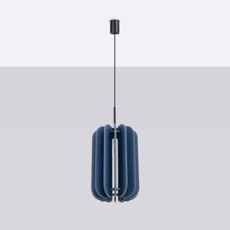 NOWOŚĆ Lampa wisząca MULA 27 granatowaSL.1859 Sollux