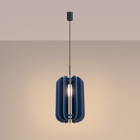 NOWOŚĆ Lampa wisząca MULA 27 granatowaSL.1859 Sollux