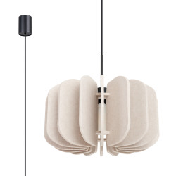 NOWOŚĆ Lampa wisząca MULA 45 beżowaSL.1860 Sollux