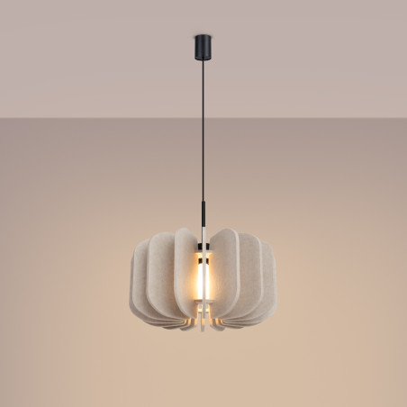 NOWOŚĆ Lampa wisząca MULA 45 beżowaSL.1860 Sollux
