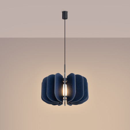 NOWOŚĆ Lampa wisząca MULA 45 granatowaSL.1862 Sollux