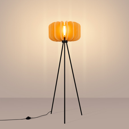 NOWOŚĆ Lampa podłogowa MULA 45 żółtaSL.1864 Sollux