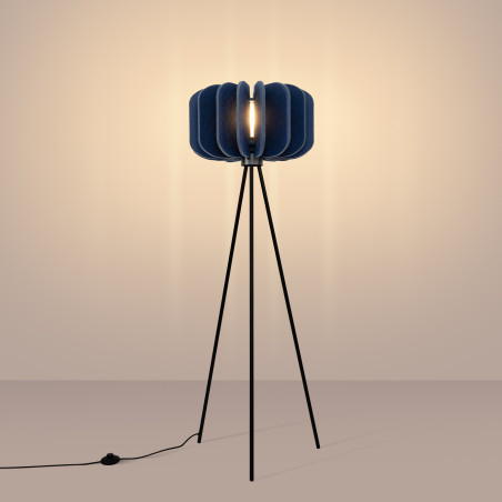 NOWOŚĆ Lampa podłogowa MULA 45 granatowaSL.1865 Sollux