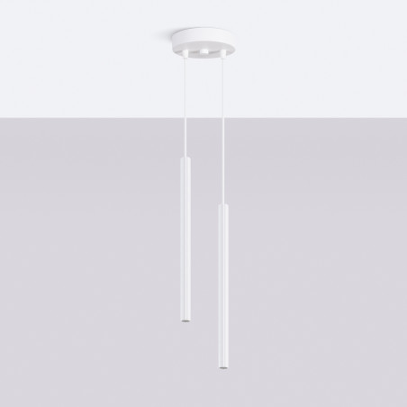 NOWOŚĆ Lampa wisząca ARCHE 2P białaSL.1866 Sollux