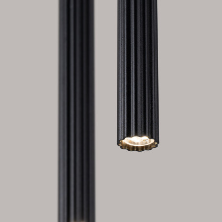 NOWOŚĆ Lampa wisząca ARCHE 2P czarnaSL.1867 Sollux