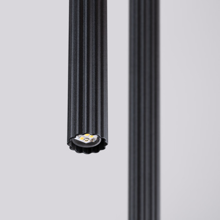 NOWOŚĆ Lampa wisząca ARCHE 2P czarnaSL.1867 Sollux