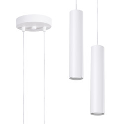NOWOŚĆ Lampa wisząca LAGOS 2P białaSL.1868 Sollux