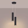 NOWOŚĆ Lampa wisząca LAGOS 2P czarnaSL.1869 Sollux