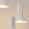 NOWOŚĆ Lampa wisząca ESTRIA 3P beżowaSL.1871 Sollux