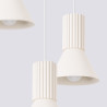NOWOŚĆ Lampa wisząca ESTRIA 3P beżowaSL.1871 Sollux