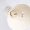 NOWOŚĆ Lampa wisząca ESTRIA 3P beżowaSL.1871 Sollux