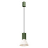 NOWOŚĆ Lampa wisząca ESTRIA 1 beżowa/zielona oliwkaSL.1872 Sollux