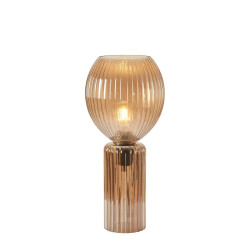 Lampa stołowa, lampka nocna 108851 TOULIPA 1L Bursztynowy Markslojd