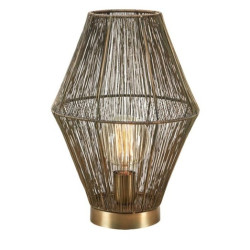 Lampa gabinetowa, Lampka nocna ażurowa 108665 CASA 1L Mosiądz Markslojd