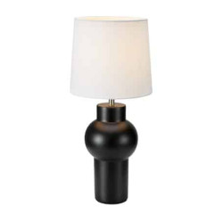 Lampa gabinetowa, Lampka nocna z abażurem 108449 SHAPE 1L Biały/ Czarny Markslojd
