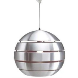 Lampa wisząca Metalowa Kula 112524 STROMBOLI 1L Aluminium Markslojd