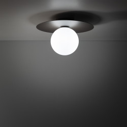 NOWOŚĆ 11335  Lampa ścienna nowoczesna, Kinkiet, Biały klosz PIXI NEW BROWN 1XG9 Tk...