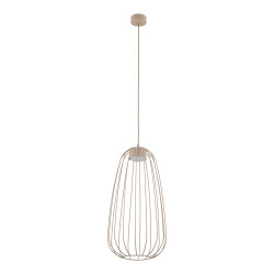 NOWOŚĆ Lampa wisząca pojedyncza, Ażurowa, Druciana 11309 SPHERA S SABIA 1XGX53 Tk Lighting