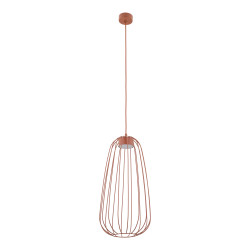 NOWOŚĆ Lampa wisząca pojedyncza, Ażurowa, Ceglasty 11308 SPHERA S BRICK 1XGX53 Tk Lighting
