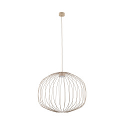 NOWOŚĆ Lampa wisząca Ażurowa, Druciana, Beż 11306 SPHERA M SABIA 1XGX53 Tk Lighting