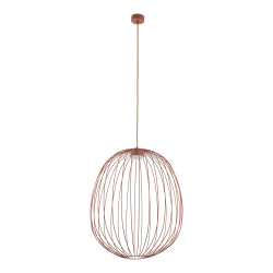 NOWOŚĆ Lampa wisząca, Ażurowa, Druciana, Cegła 11302 SPHERA L BRICK 1XGX53 Tk Lighting