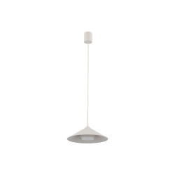 NOWOŚĆ Lampa wisząca, Stożek, Metalowa, Beż 11279 LUME S KASZMIR 1XGX53 Tk Lighting