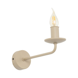 NOWOŚĆ Kinkiet, Lampa ścienna, Beż 11344 LIMAL SABIA 1XE14 Tk Lighting