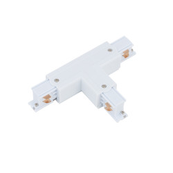 NOWOŚĆ Łącznik T do szynoprzewodu 11609 TRACER TRÓJOBWODOWY WHITE LEFT-2 Tk Lighting