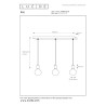 Lampa wiszšca FIX 08408/03/30 Lucide