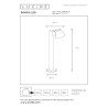 Lampa stojšca zewnętrzna DINGO 14881/70/30 Lucide