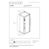 Lampa cienna zewnętrzna CLAIRE-LED 27883/02/30 Lucide