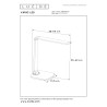 Lampa biurkowa VARIO 24656/10/31 Lucide
