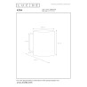 Kinkiet XERA 23252/01/31 Lucide