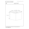 Kinkiet XIO 09217/04/36 Lucide