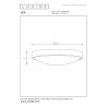 Plafon LEX 08109/01/30 Lucide